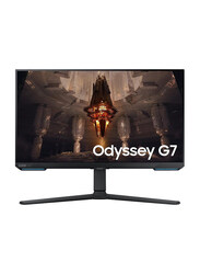 Samsung 32 Inch Odyssey G7 BG702 4K UHD Gaming Monitor with Smart TV Experience, LS32BG702EMXUE, Black