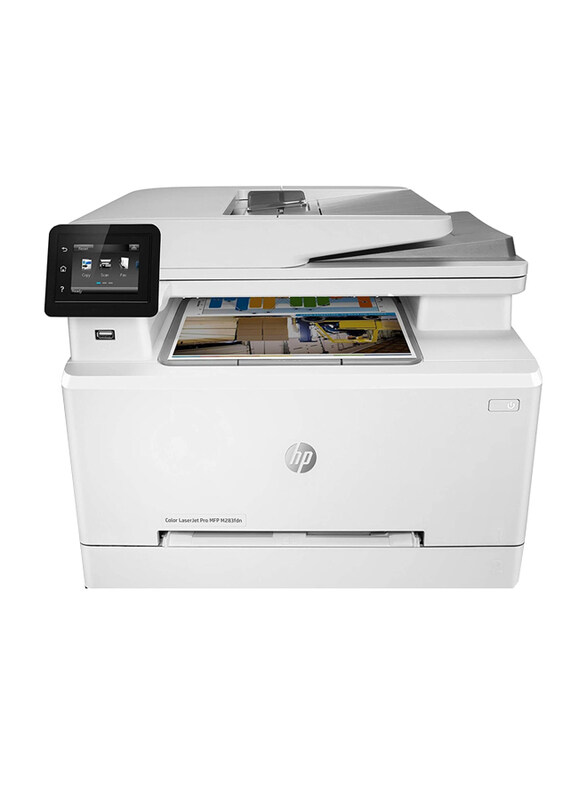 

HP MFP M283fdn Colour LaserJet Pro Printer, White