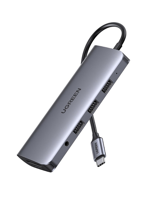 Ugreen 10-in-1 Hub, USB Type C to Multiple Type, Grey