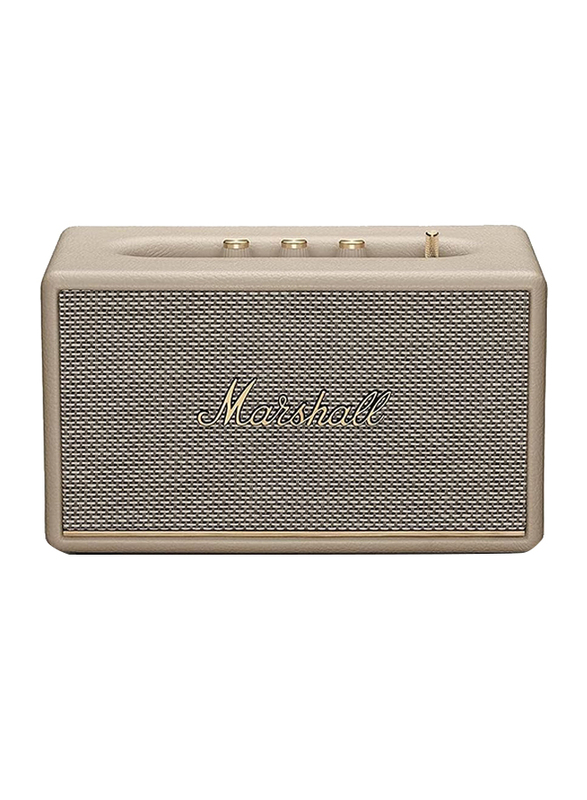 Marshall Acton III 60W Premium Home Wireless Speaker with Bluetooth 5.2 & Multiple Inputs, Cream