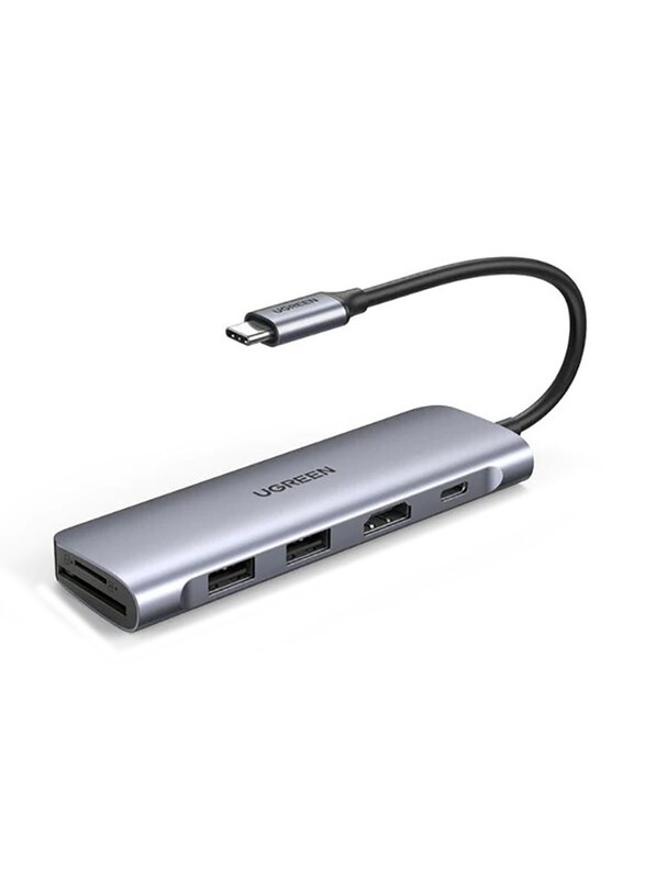 

Ugreen 9-in-1 Adapter, Type USB-C to Multiple Types, Space Grey