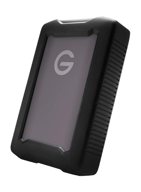 

SanDisk Professional 6TB G-Drive ArmorATD Dust Drop Shock and Water Resistant Portable Rugged External HDD Up to 130MB/s, USB-C, Black