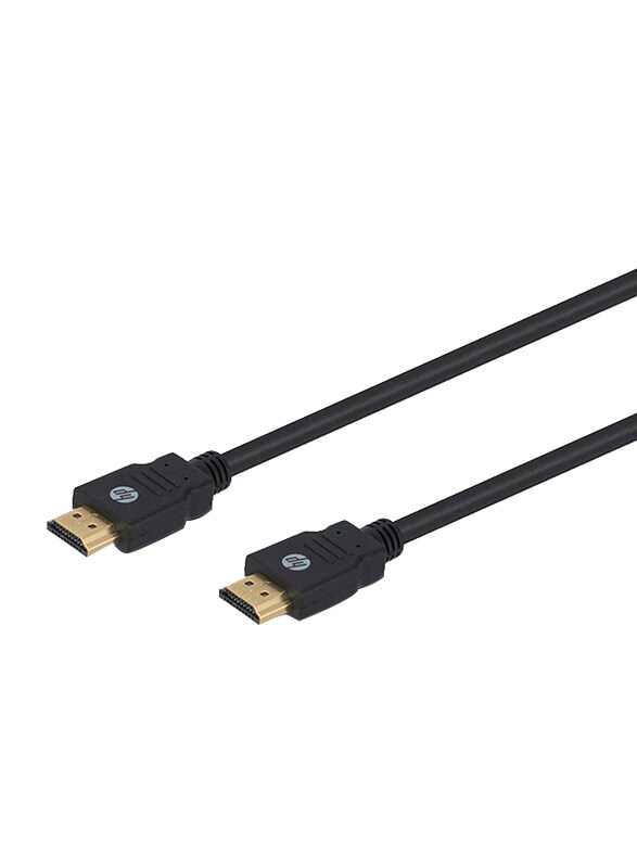 

HP 1.5-Meter HDMI Cable, HDMI Male to HDMI for HDMI-Enabled Devices, Polybag, HP001PBBLK1.5TW, Black