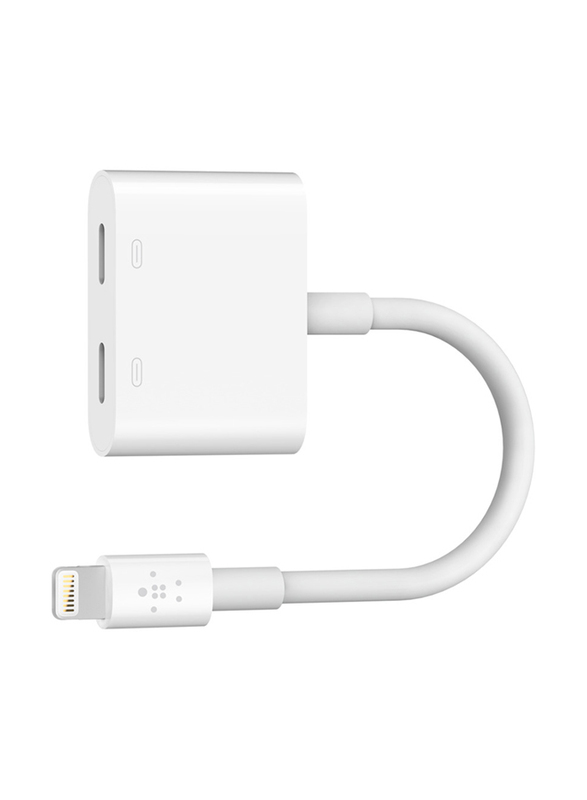 Belkin Data Cable, Lightning to Lightning for iPhone, iPad, White