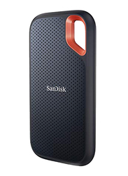Sandisk 250GB SSD Extreme USB-C External Portable Hard Drive, USB 3.1, Black
