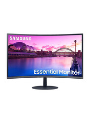 Samsung 32 Inch Full HD Curved Monitor with 1000R Curvature and Built-in Speaker, LS32C390EAMXUE, Black