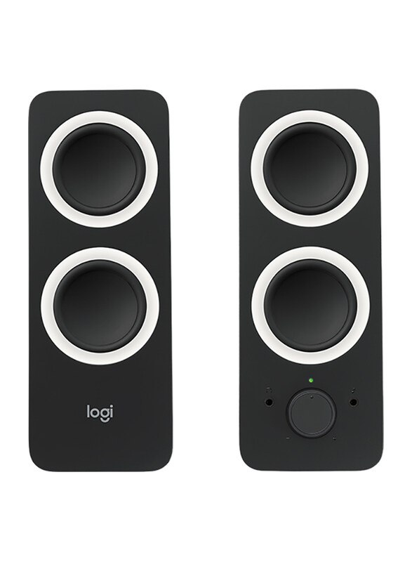 

Logitech Z200 Stereo 2.0 Computer Speaker, Black/White
