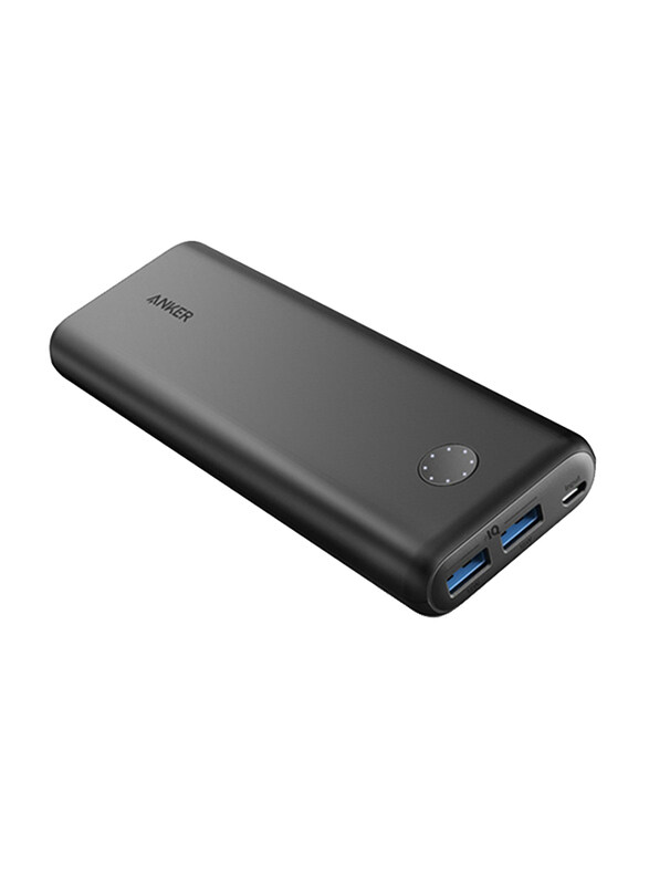 

Anker 20000mAh PowerCore II Fast Charging Portable Power Bank, with Micro-USB Input, Black
