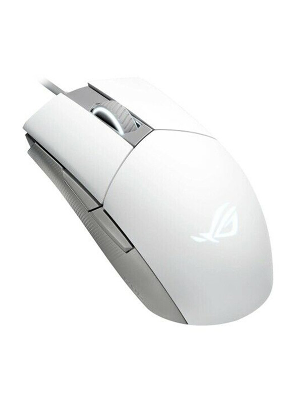 

Multiple Asus Rog Strix Impact II Wired Optical Gaming Mouse, Moonlight White