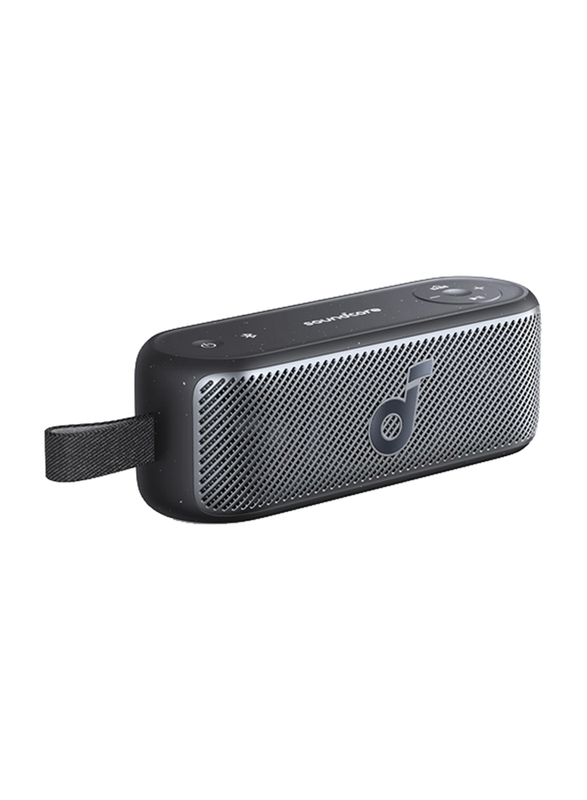 Soundcore Motion 100 Water Resistant Portable Bluetooth Speaker with Wireless Hi-Res, Black