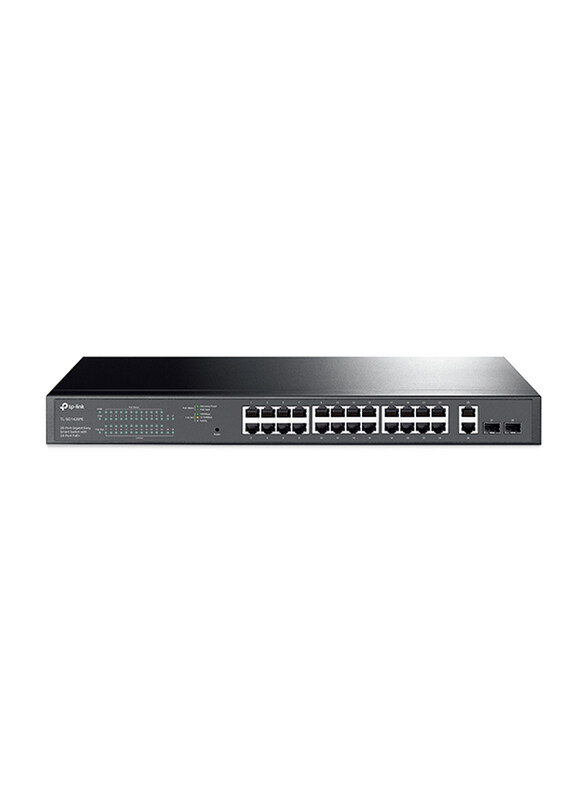 

TP-Link 28-Port Gigabit Easy Smart Switch with 24-Port PoE+, TL-SG1428PE, Black