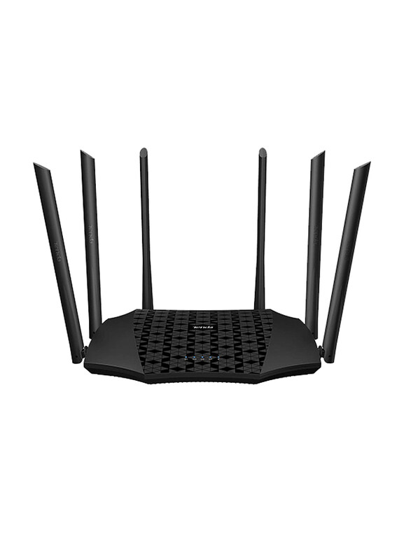 

Tenda AC21 Dual-Band Gigabit Wireless Router, AC2100, Black
