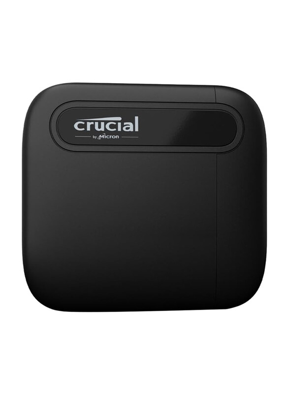 Crucial X6 2TB External Portable SSD, USB 3.2, Black