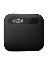 Crucial X6 2TB External Portable SSD, USB 3.2, Black