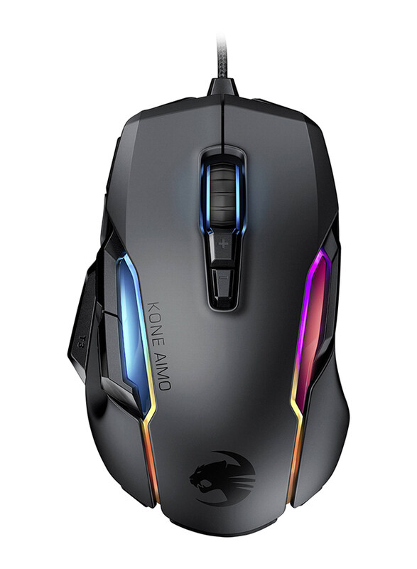 

Multiple Roccat Kone Aimo Wired Optical Gaming Mouse with RGB Lighting, Black