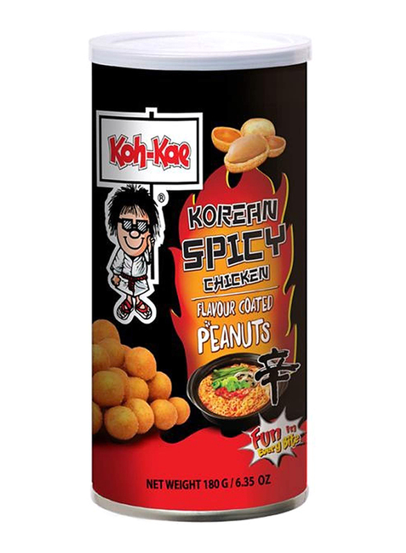 Koh-Kae Korean Spicy Chicken Flavour Coated Peanuts, 180g