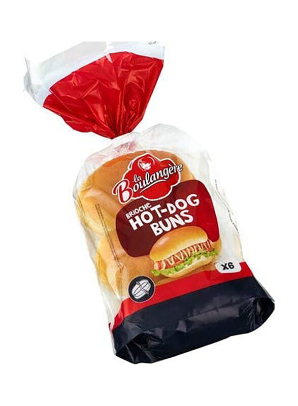 

La Boulangere 6 Brioche Hot Dog Bun, 270g