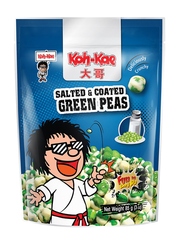 Koh-Kae Salted Sirracha Green Peas, 85g