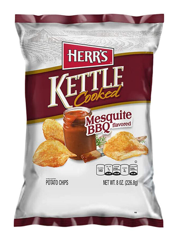 

Herr's Mesquite BBQ Kettle Cooked Chips, 170g