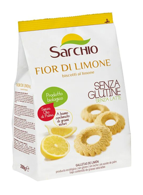 

Sarchio Gluten Free Lemon Biscuits, 12 x 200g