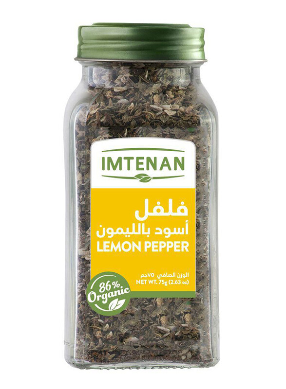 

Imtenan Organic Lemon Pepper, 75g