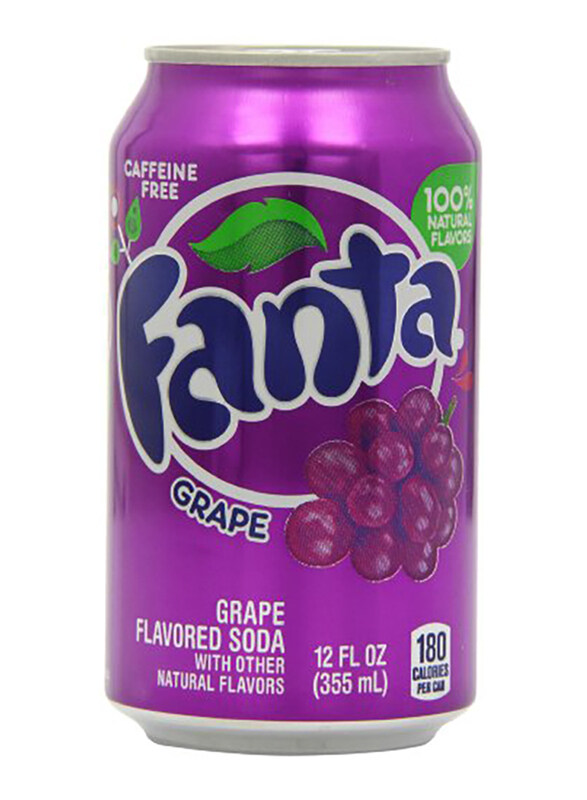 

Fanta Grape Caffeine Free Soft Drink, 12 x 340ml