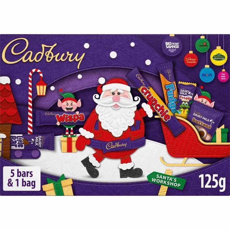 

Cadbury Medium Santa Selection Box Christmas Special 125g