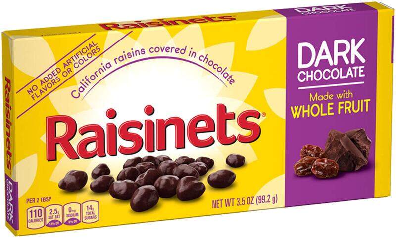 

Nestle Raisinets Dark Chocolate Video Box 88g
