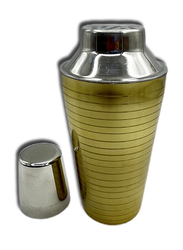 Stainless Steel Cocktail Shaker, 500ml, Gold
