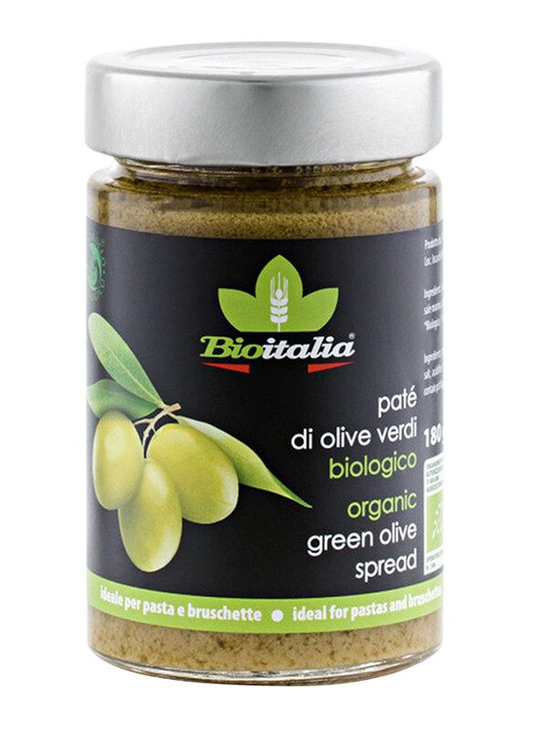 

Bioitalia Organic Green Olive Spread, 180g