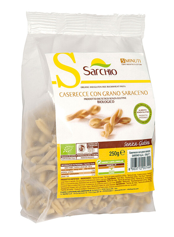 

Sarchio Buckwheat Caserecce Pasta, 250g
