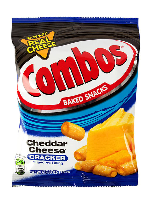 Combos Cheddar Cheese Cracker Chip, 178g