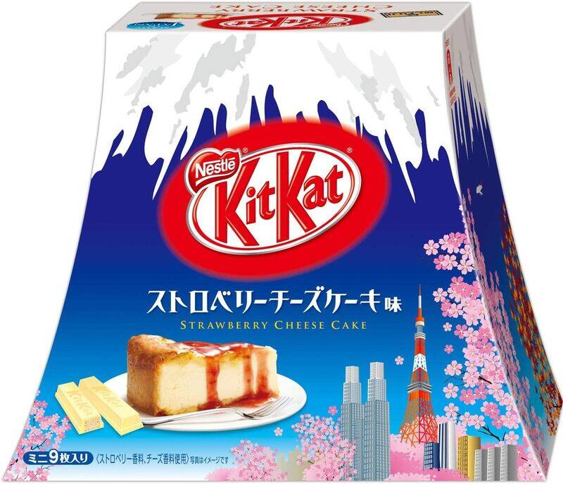 

Nestle Kit Kat Fuji Strawberry Cheese Cake 119g