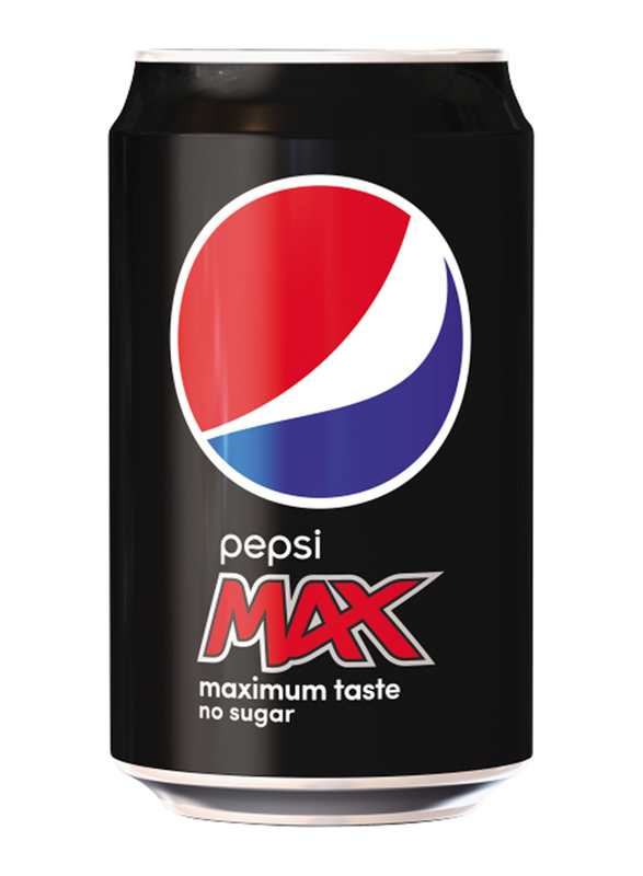 Pepsi Max Soda Cans Gb, 24 x 330ml