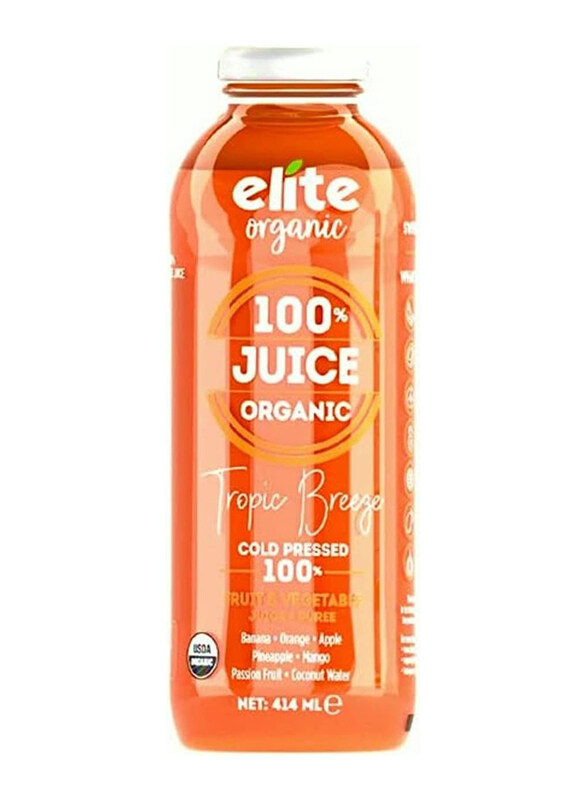 

Elite Organic Cold-Pressed Healthy Tropic Breeze Juice, 414ml