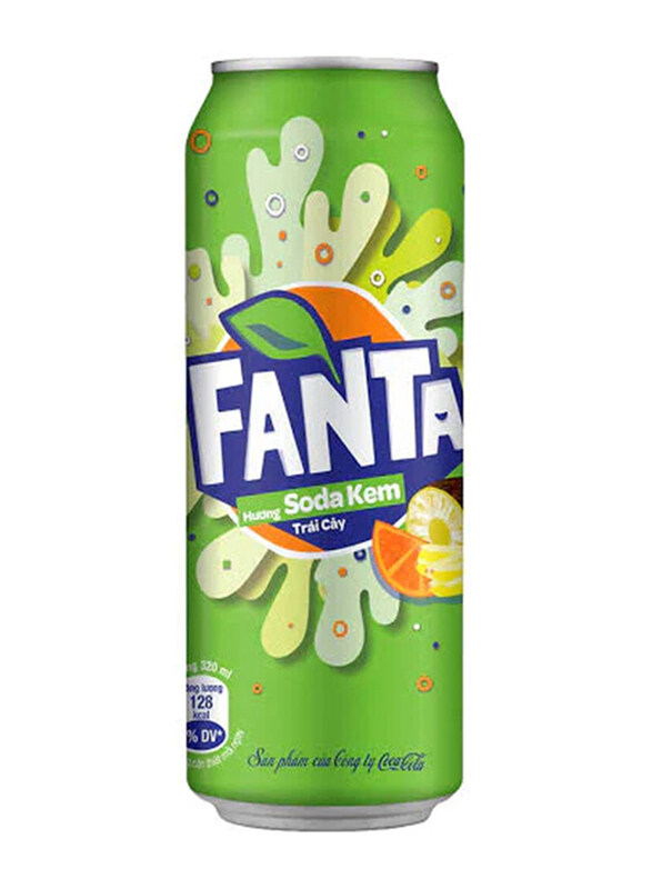 

Fanta Soda Cream Soft Drink, 320ml