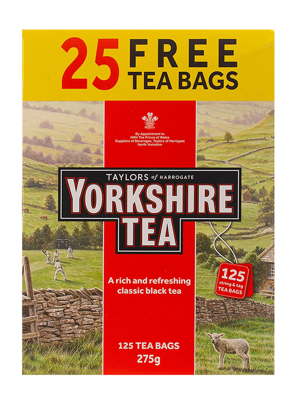 Taylors Of Harrogate Yorkshire Red Tea, 125 Tea Bags