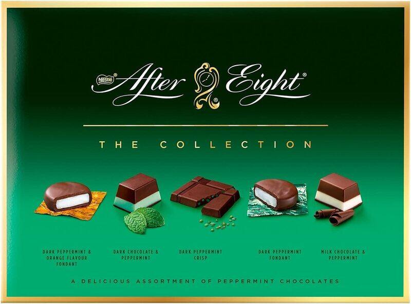 

Nestle After Eight Mixed Peppermint Chocolate Box Christmas Special 199g