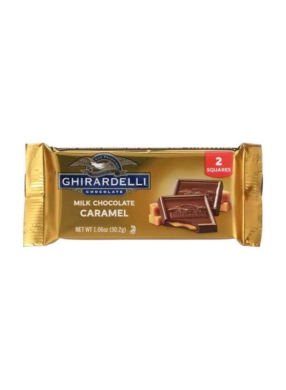 

Ghirardelli Caramel Milk Chocolate Squares, 30g