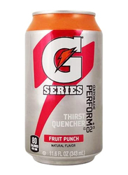Gatorade G Series Fruit Punch Cans, 343ml