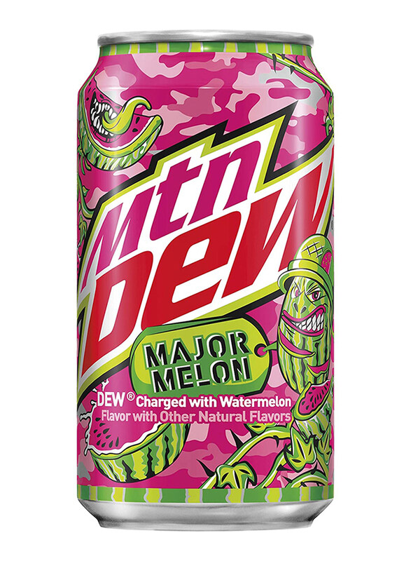 

Mountain Dew Mtn Dew Major Melon Cans, 12 x 355ml