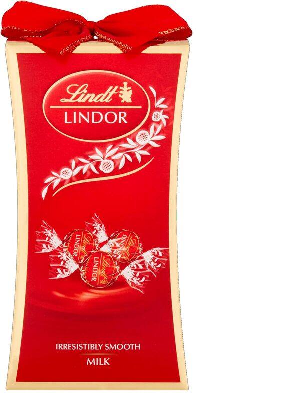 

Lindt Lindor Milk Chocolate Bow Gift Box Christmas Special 75g