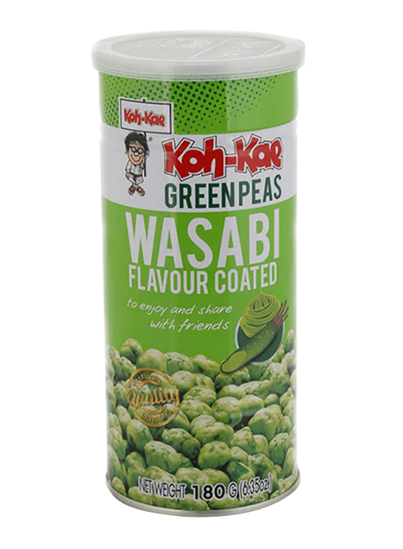 Koh-Kae Wasabi Flavour Coated Green Peas, 180g