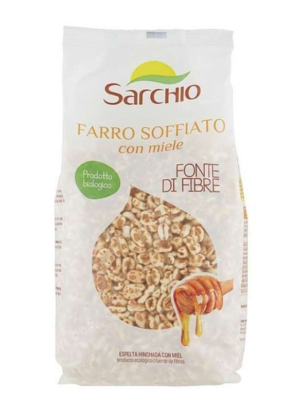 Sarchio Puffed Spelt Rice with Honey, 200g