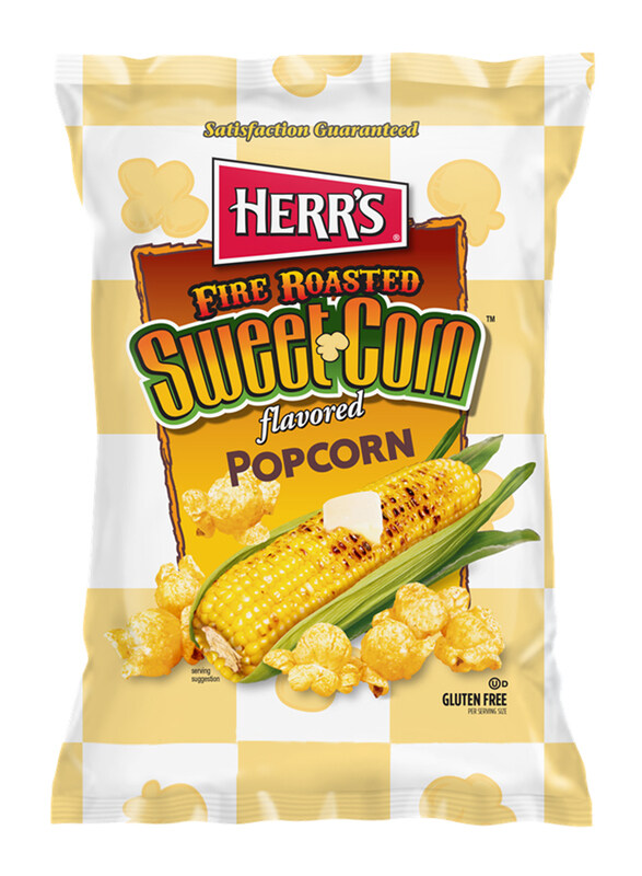 

Herr's Fire Roasted Sweet Corn Popcorn, 12 x 113.60g