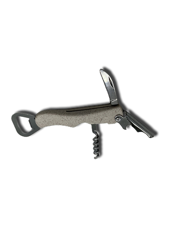 Corkscrew Bottle Opener, NFD117, White