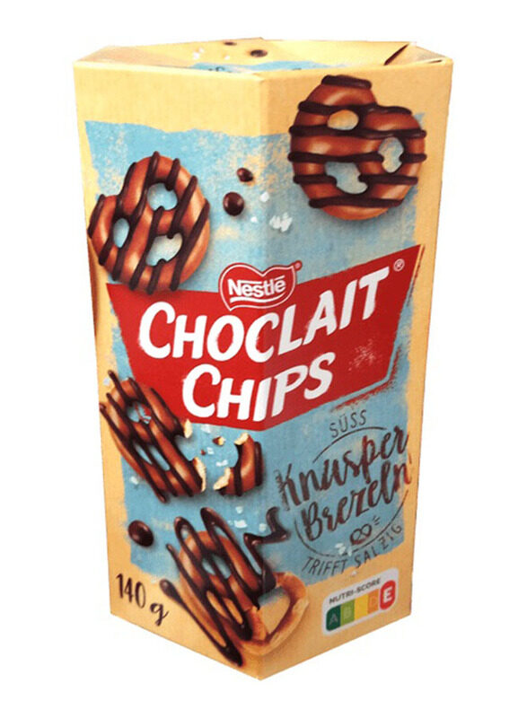 

Nestle Choclait Chips Crispy Pretzels, 140g