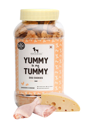 Heads Up For Tails - Yummy In My Tummy Dog Cookies Chicken and Cheese - No Added Sugar, Real Chicken , Human Grade Ingredients 320g