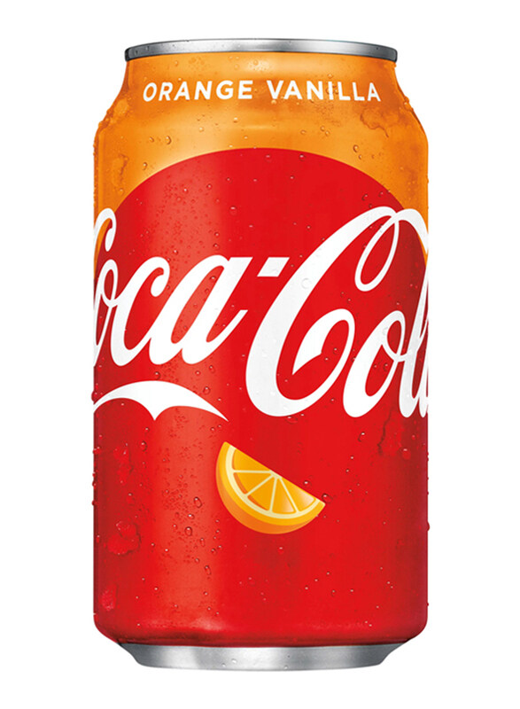 

Coca Cola Coke Orange Vanilla Soft Drink, 355ml
