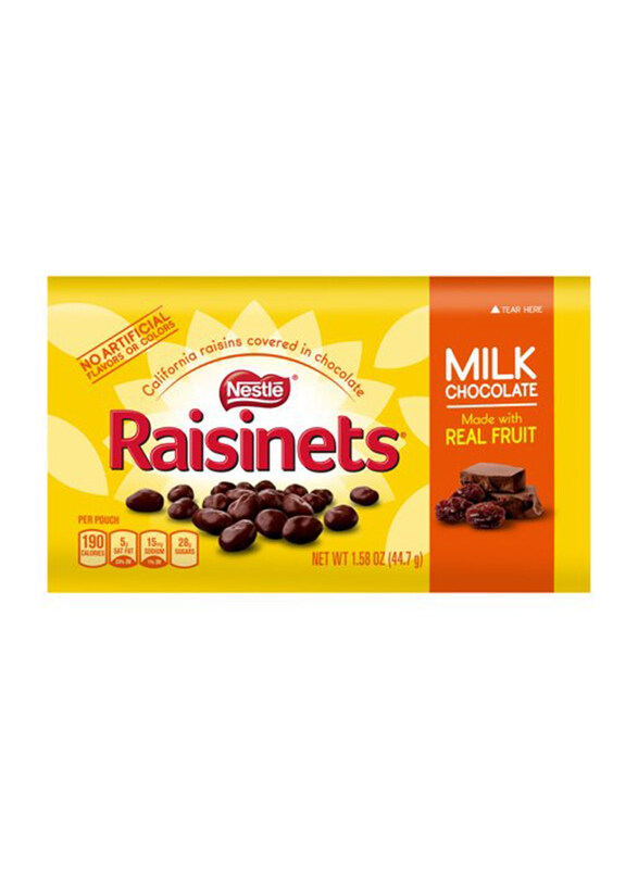 

Nestle Raisinets Milk Chocolate, 44.8g